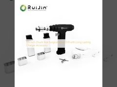 1/4 inch Chuck kích thước phẫu thuật xương khoan với bộ phụ kiện sạc lâu dài